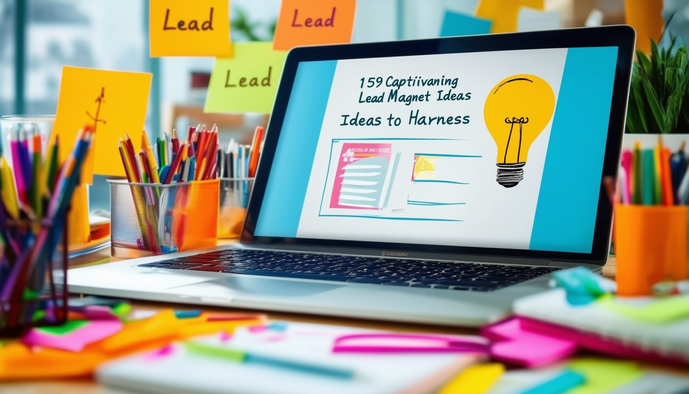 découvrez 159 idées de lead magnets captivants pour attirer et convertir vos prospects ! boostez votre stratégie marketing avec des contenus engageants et efficaces qui vous aideront à bâtir une liste d'abonnés de qualité.