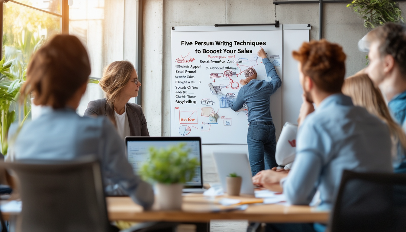 découvrez cinq techniques de rédaction persuasive qui transformeront vos textes en véritables outils de vente. apprenez à capter l'attention de votre audience, à susciter l'intérêt et à inciter à l'action, afin d'augmenter vos conversions et dynamiser vos performances commerciales. ne manquez pas ces stratégies essentielles pour maximiser vos résultats !