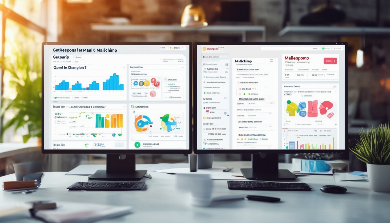 découvrez notre comparatif détaillé entre getresponse et mailchimp pour déterminer lequel des deux outils se démarque en tant que champion de l'email marketing. analysez les fonctionnalités, les prix et les performances pour choisir la solution idéale pour vos campagnes.