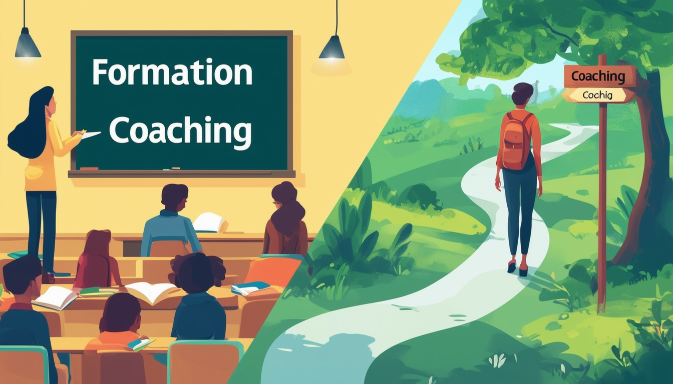 découvrez les différences clés entre la formation et le coaching pour le développement personnel. explorez comment choisir l'approche qui vous convient le mieux pour atteindre vos objectifs et épanouir votre potentiel.