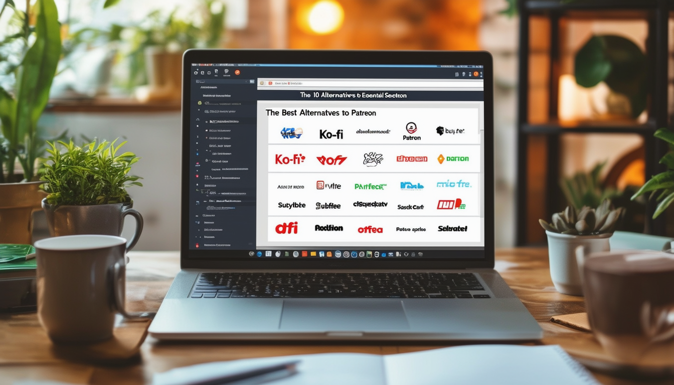 découvrez notre sélection incontournable des 10 meilleures alternatives à patreon. que vous soyez artiste, créateur de contenu ou entrepreneur, trouvez la plateforme qui correspond à vos besoins pour générer des revenus et engager votre communauté.
