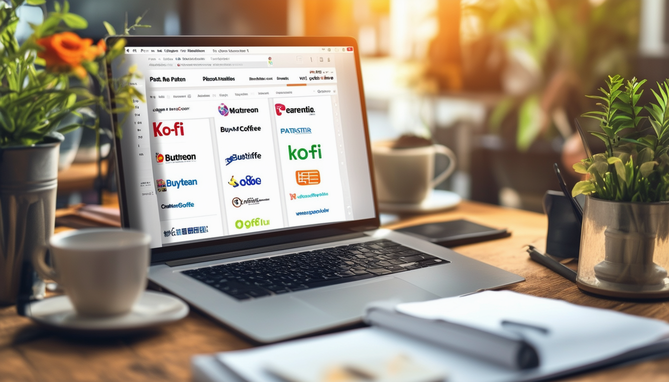 découvrez notre sélection des 10 meilleures alternatives à patreon pour soutenir vos créateurs préférés. explorez des plateformes innovantes qui offrent des fonctionnalités uniques et adaptées à vos besoins de financement participatif.