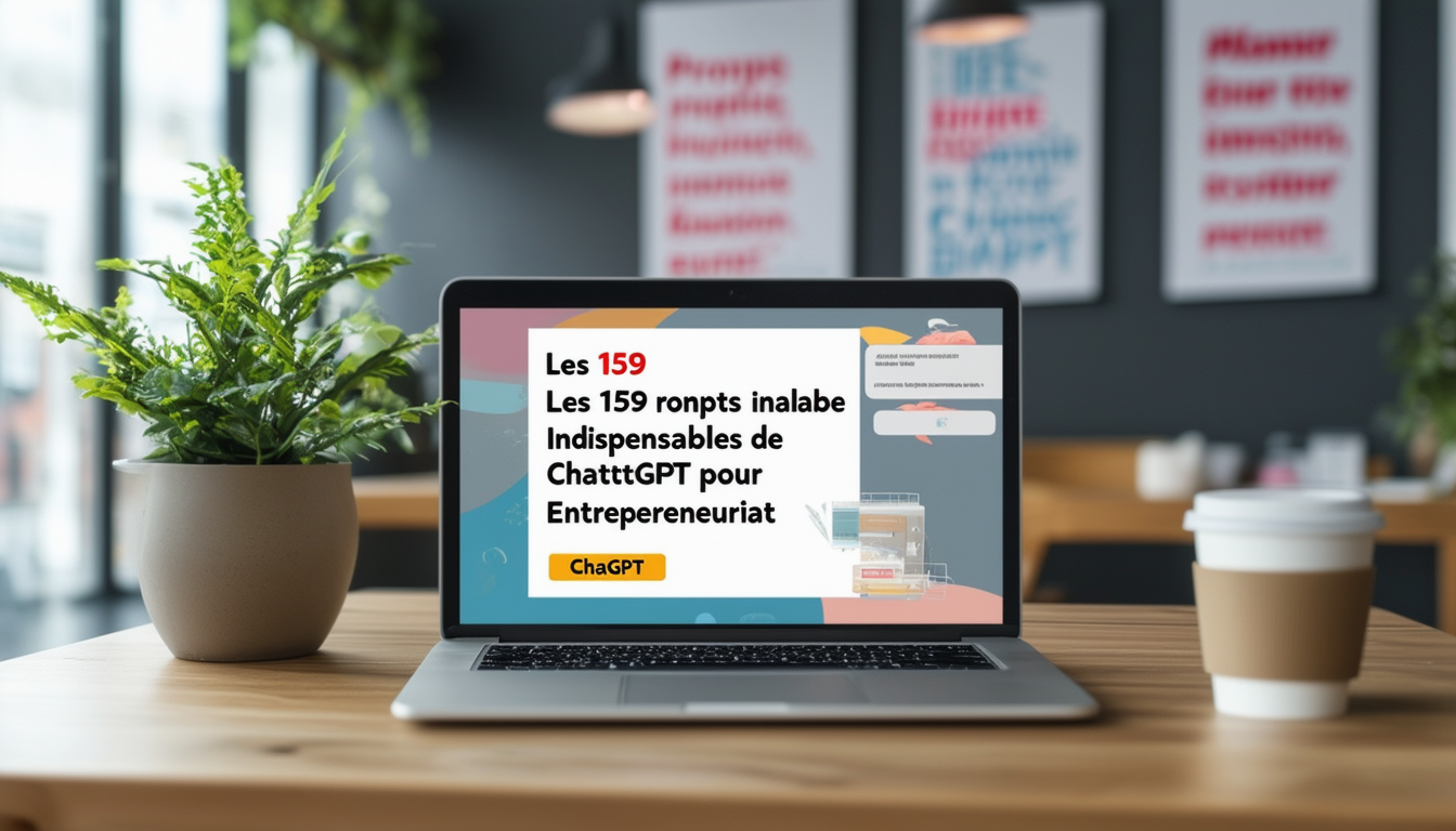 découvrez les 159 prompts essentiels de chatgpt pour dynamiser votre entreprise. boostez votre créativité, améliorez vos stratégies et propulsez votre projet entrepreneurial avec ces outils incontournables.