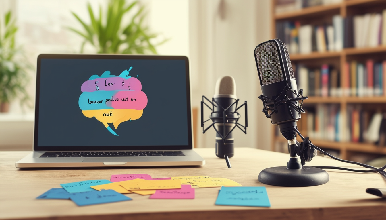découvrez les étapes essentielles pour lancer votre propre podcast avec succès. ce guide détaillé en 13 étapes vous dévoile tous les secrets pour créer, produire et promouvoir votre podcast, que vous soyez débutant ou déjà expérimenté. transformez vos idées en réalité et atteignez un public fidèle dès aujourd'hui!