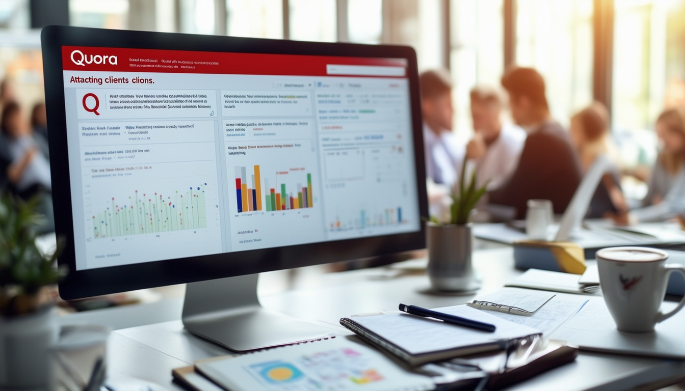 découvrez des stratégies efficaces pour attirer de nouveaux clients en utilisant quora. apprenez à tirer parti de la plateforme pour engager votre audience, partager votre expertise et augmenter votre visibilité en ligne.