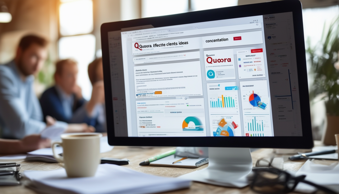 découvrez des stratégies efficaces pour attirer des clients sur quora. apprenez à utiliser cette plateforme de questions-réponses pour augmenter votre visibilité, renforcer votre crédibilité et convertir des lecteurs en clients fidèles.